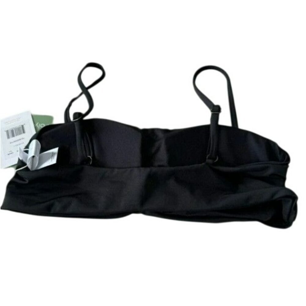 Andie Swim‎ the Newport Top Black NWT Bikini Bandeau Top XLarge - Picture 6 of 8